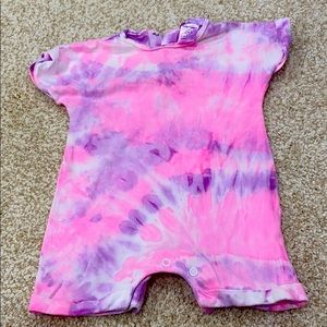 Tie dye romper
